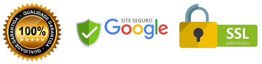 Site seguro — Google, SSL certificado e qualidade garantida